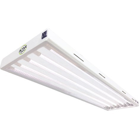 4 foot t5 grow light bulbs Active Grow 4ft 4 Tube T5 HO LED Wide Spectrum Light Fixture