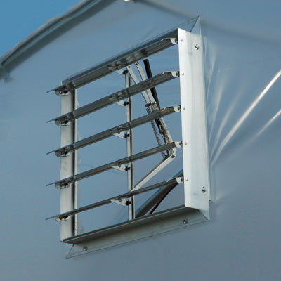 High Tunnel Greenhouse Vents