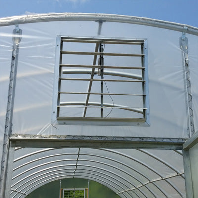 High Tunnel Greenhouse Vents